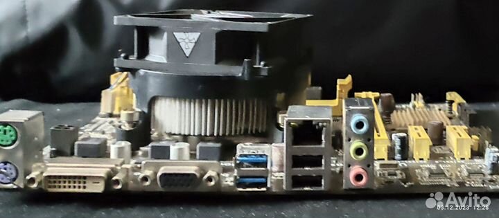 Материнская плата с процессором 1150