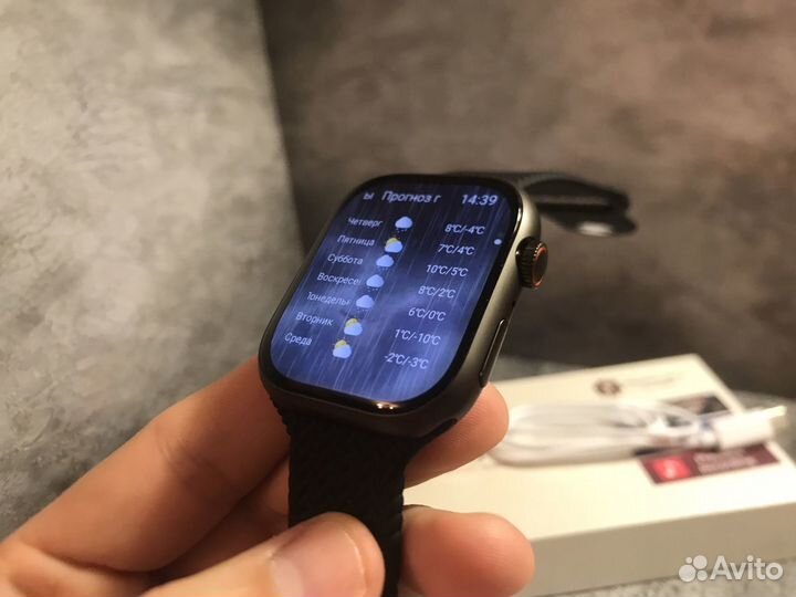 Смарт часы apple watch / amoled