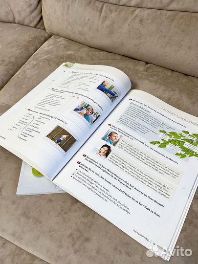 Учебник и рабочая тетрадь Menschen A1.2