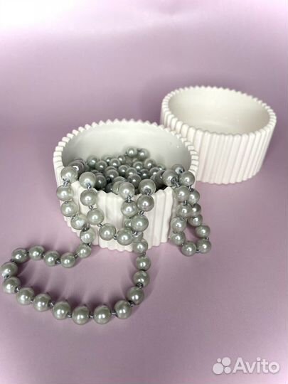 Подсвечник, шкатулка из гипса