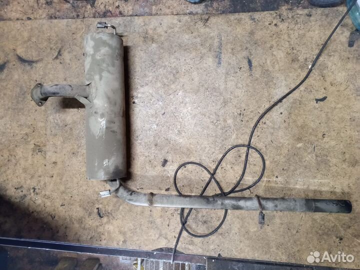 Глушитель на заз Таврия