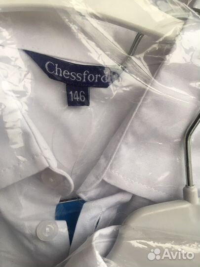 Рубашка школьная 146 для мальчика новая