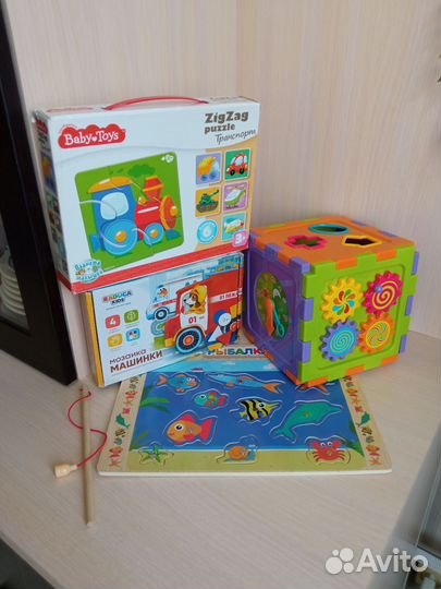 Развивающие игрушки для детей Монтессори 2-3 года