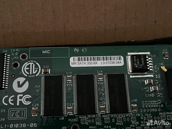 Контроллер Intel raid srcs28X Serial ATA II-300 12
