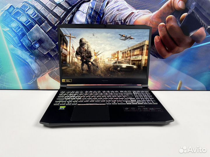 Игровой ноутбук Acer Nitro 5 / RTX 3060 / Ryzen 7