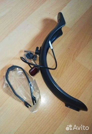 Электросамокат xiaomi крыло установка