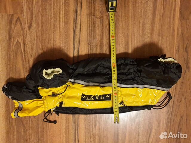 Комбинезон зимния бу для таксы девочки