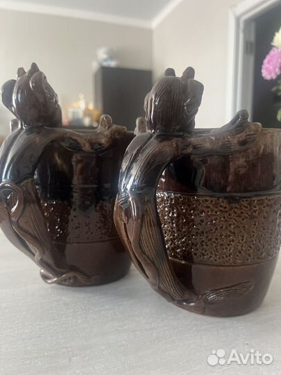 Кружки пивные СССР комплект с чертями