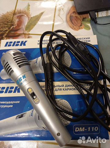 2 Микрофона BBK DM-110