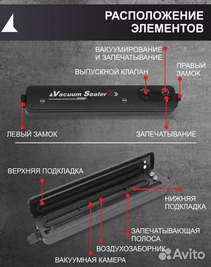 Вакуумный Упаковщик tinton life