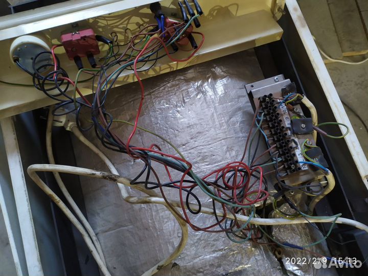 Котел с горелкой на отработке