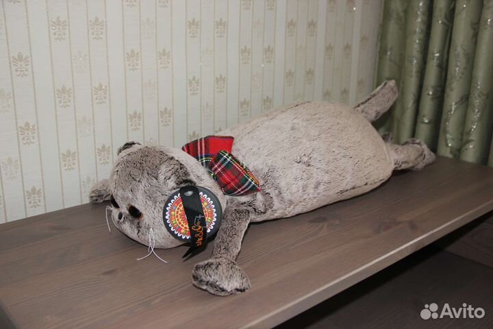 Кот басик подушка новый