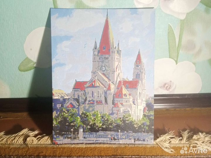 Картины по номерам(уже готовые)