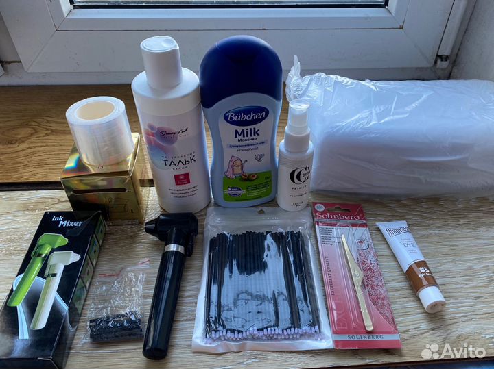 Материалы для бровей