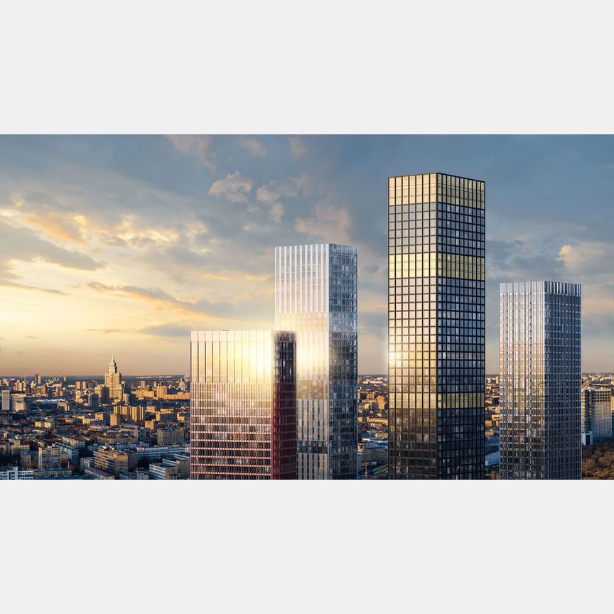 3-к. квартира, 87 м², 37/43 эт.