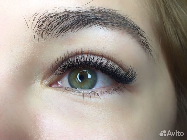 Наращивание ресниц, ламинирование ресниц, бровей