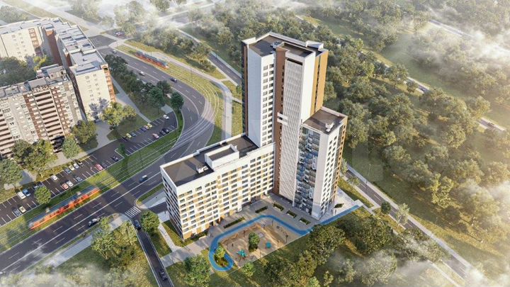 2-к. квартира, 63,3 м², 2/9 эт.