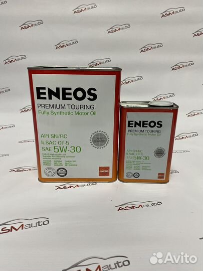 Масло моторное синтетика Eneos Premium 5W30