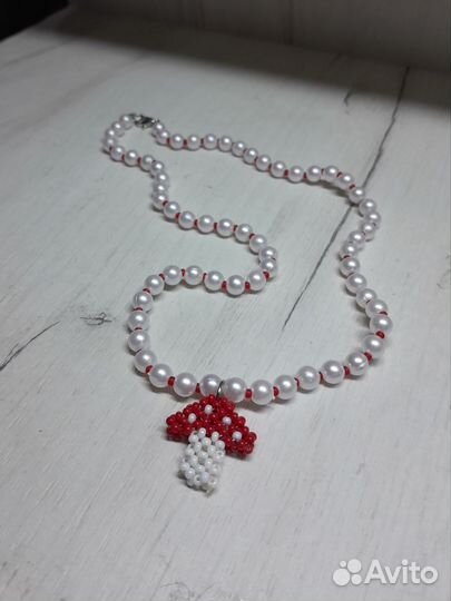 Ожерелье из бисера
