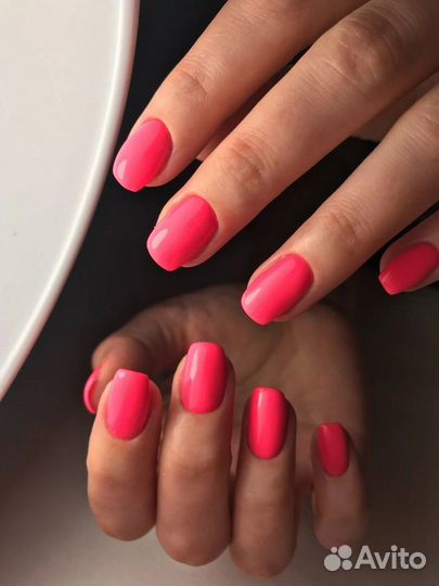 Маникюр, покрытие гель лаком, архитектура бровей