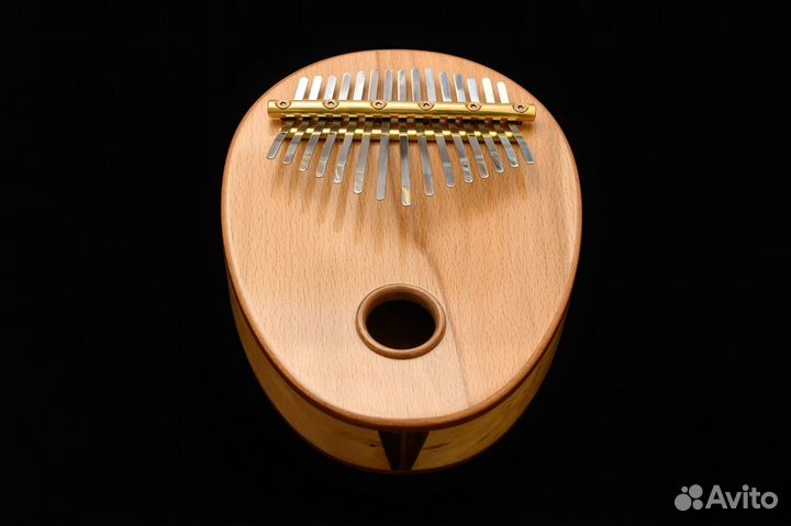 Калимба / Alta 15 овальная / Карельская берёза