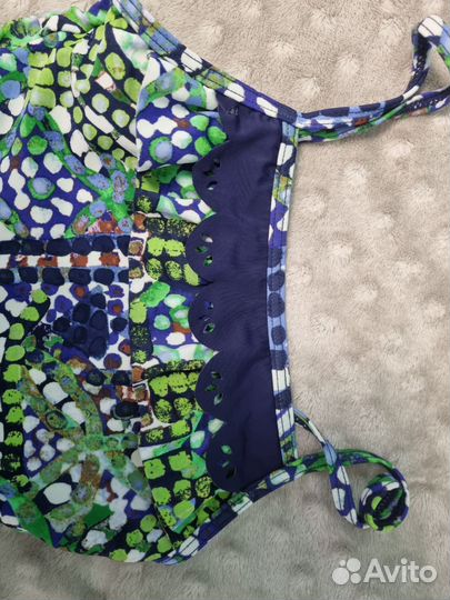 Купальники детские, бандана, пончо(набор)