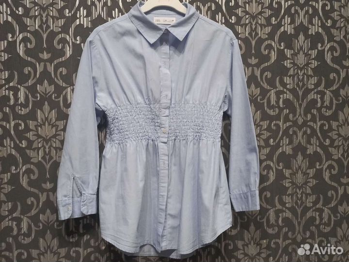 Рубашка zara для девочки 134