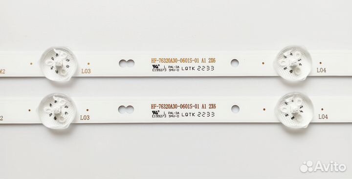 HF-76320A30-0601S-01 A1 2X6 LED-подсветка