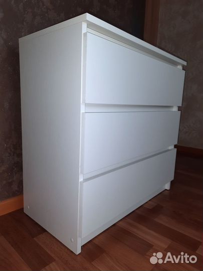 Новый Комод Трия Лейн Locker Белый 68x67x35см