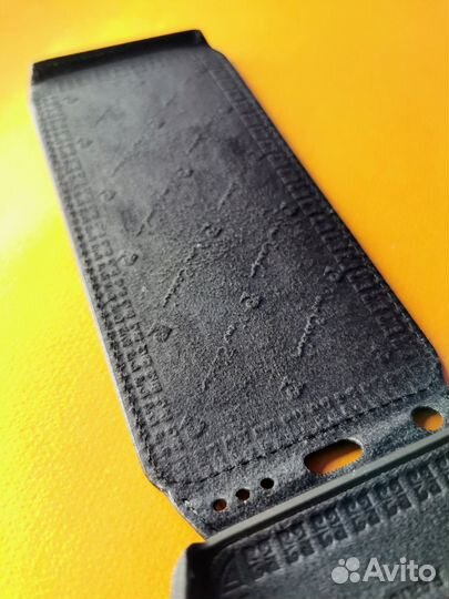 Чехол-книжка iPhone 6, 6S Чёрная (натур. кожа)