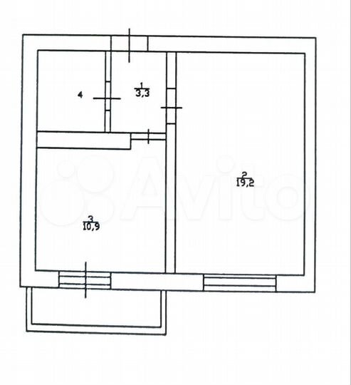 1-к. квартира, 38 м², 12/17 эт.