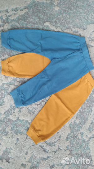Штаны на мальчика 2 шт 92р