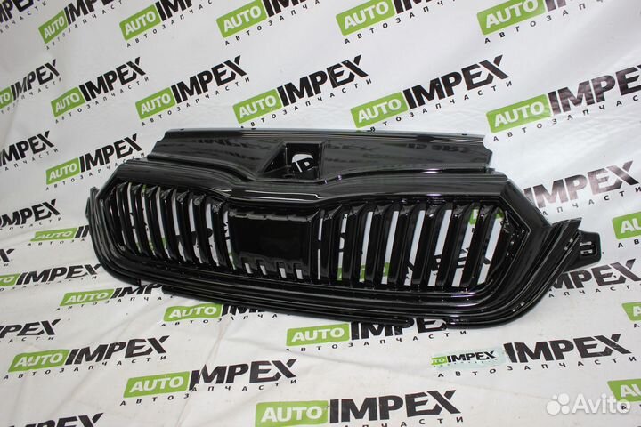 Решётка радиатора тюнинг Skoda Octavia A8 с 2021 г