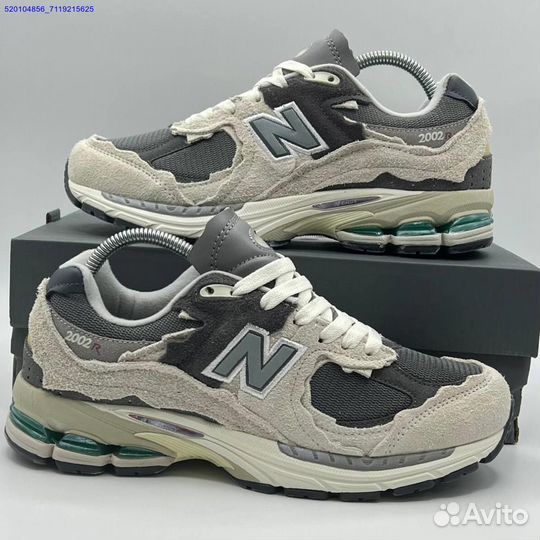 Кроссовки New Balance 2002R Grey (Арт.38925)