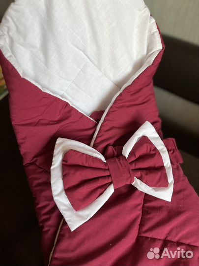 Конверт одеяло на выписку весна