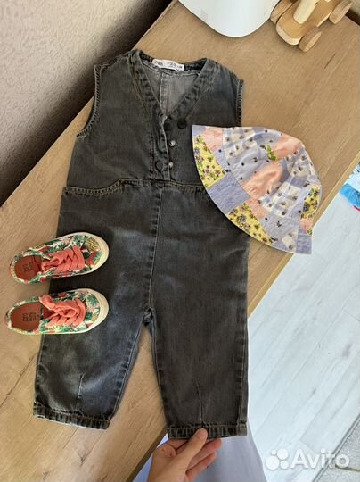 Вещи пакетом на девочку 80 86 hm zara