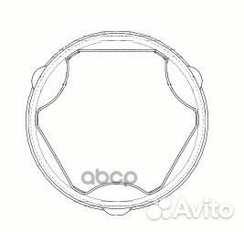 Пыльник шруса к-кт nissan: qashqai / qashqai +2