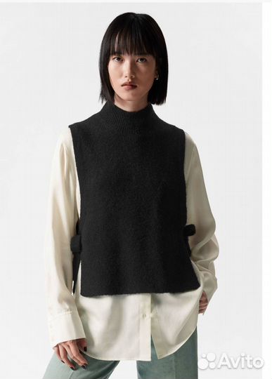 Шерстяно полувер Arket