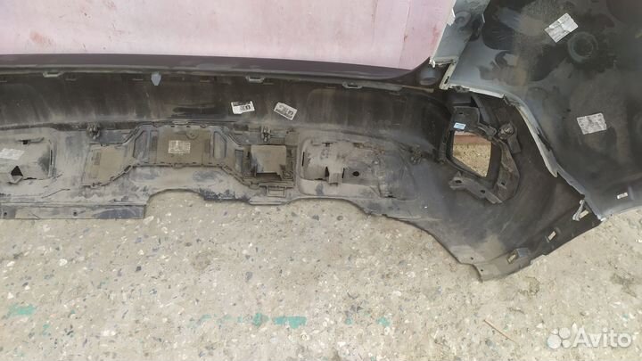 Peugeot 3008 2 бампер задний, хром 2017-2021г