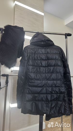 Пуховик курькс baldinini черный 42