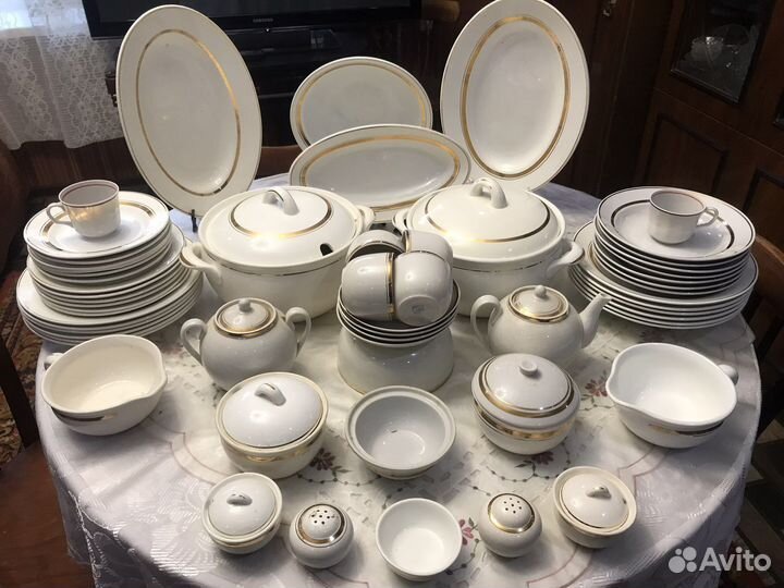 Столовый и чайный сервиз