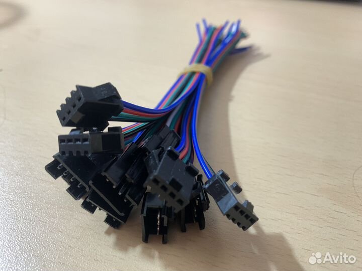 Конекторы JST LED 4 pin