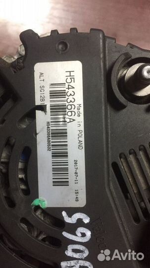 Генератор Dacia Duster рест. 2017 CAL15102GS