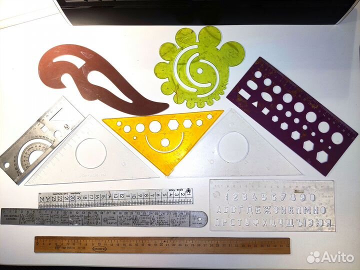 Линейки угольники СССР