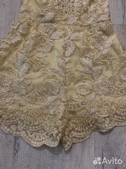 Комбинезон кружевной