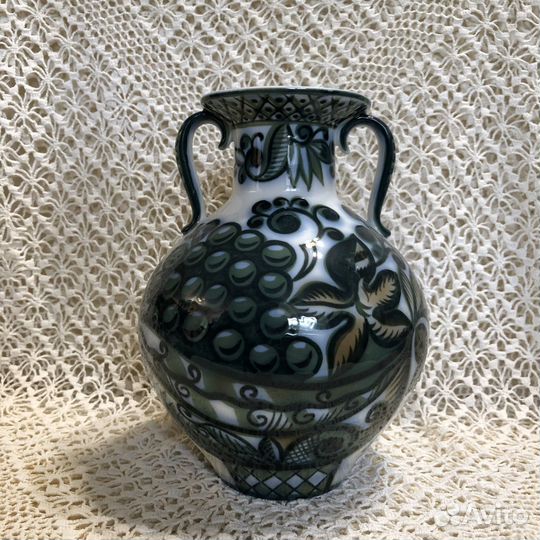 Ваза Цветы и фрукты лфз