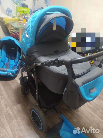 Коляска 2 в 1 babyton rocky