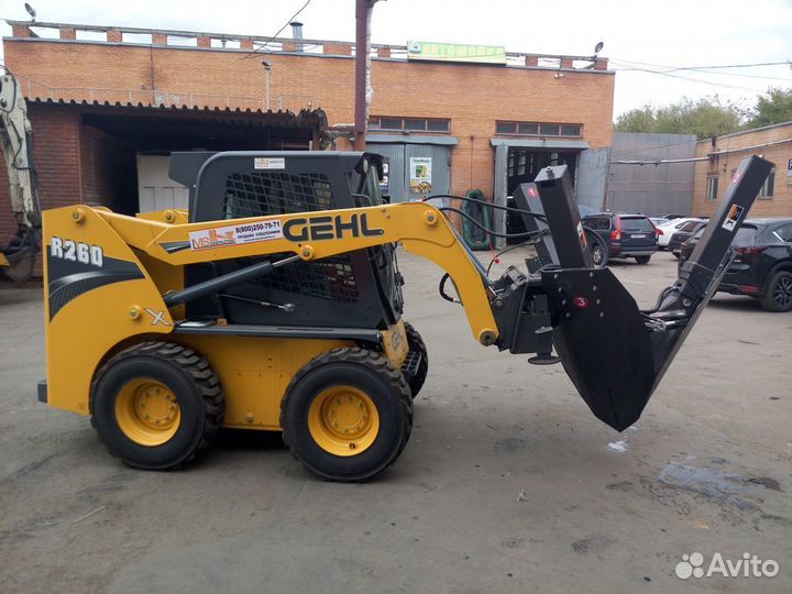 Пересадчик деревьев для мини погрузчика