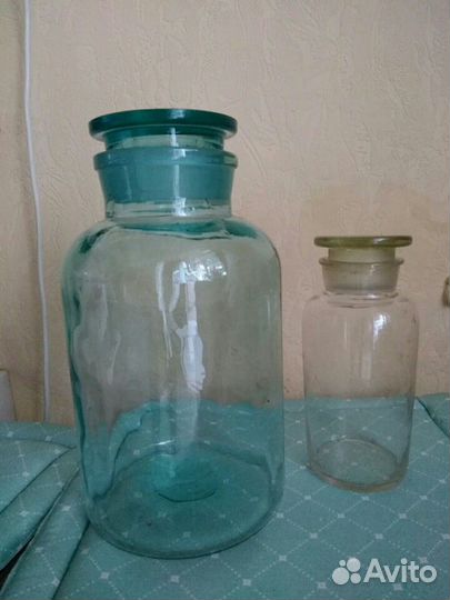 Раритетные лабораторные емкости/банки