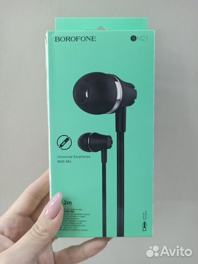 Гарнитура Borofone M21 для мобильных устройств Bla